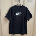 HUF Rat Graphic T-Shirt Black Size M Streetwear Logo Crew Neck Used