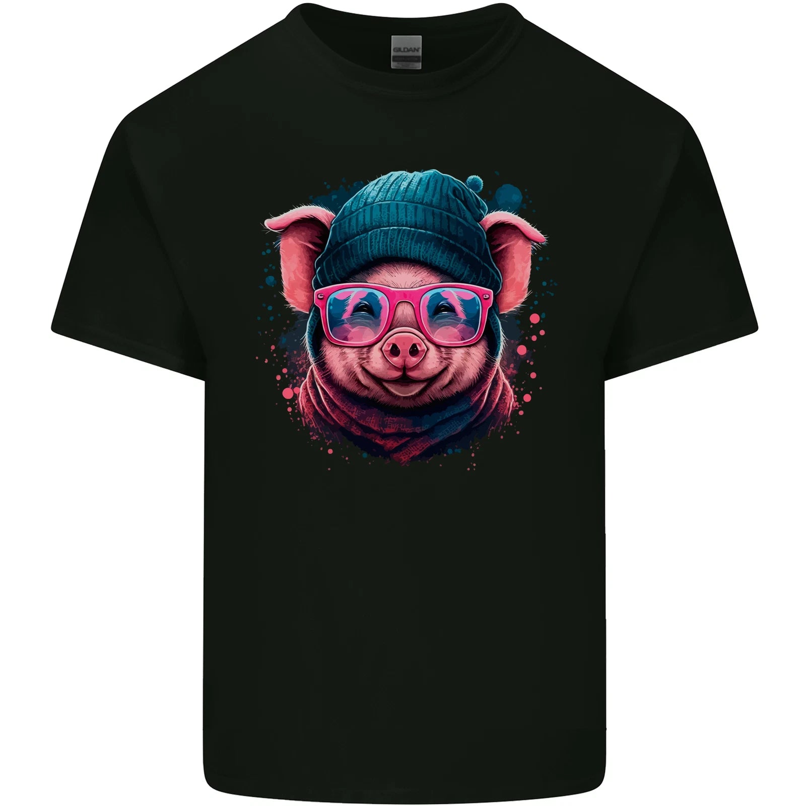 A Cool Pig Mens Light Cotton T-Shirt