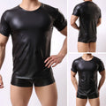Fashion Daily Men T-Shirts Tops Tee Tights Black Breathable Comfortable