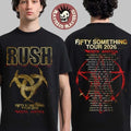 Rush Fifty Something Tour 2026 Merch Rush Stage Logo Tour T-Shirt