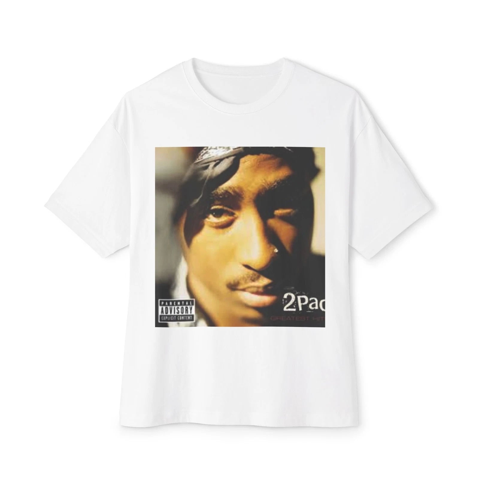 2pac Unisex Oversized Boxy Tee