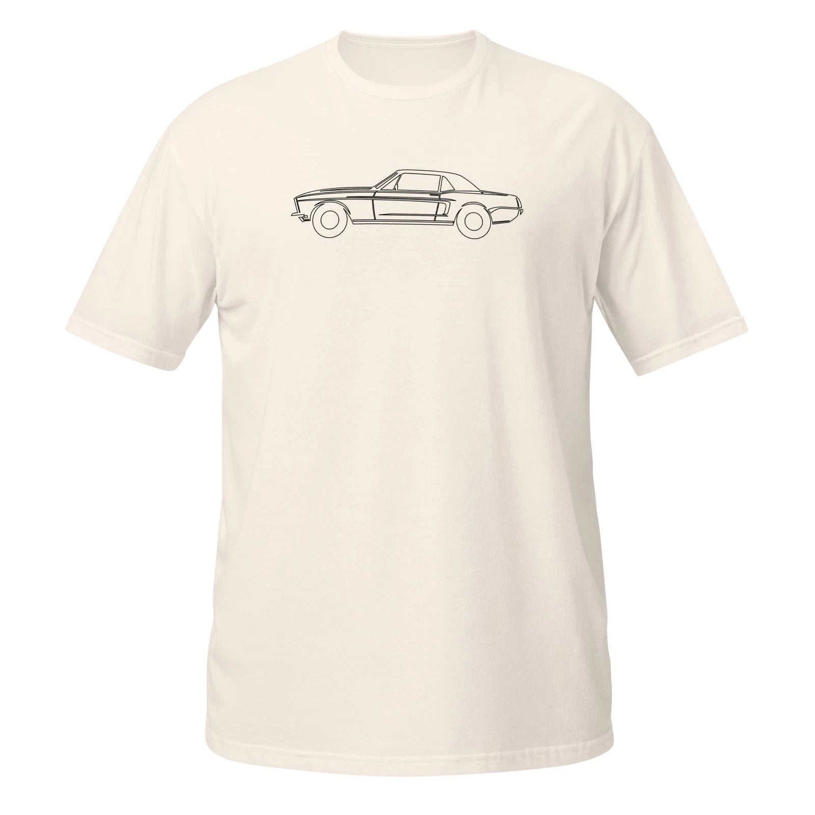 Comfy T-Shirt For Ford Mustang Car Lovers Birthday Gift Stylish Tee Shirt