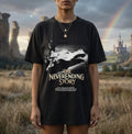 NeverEnding Story Shirt Falkor Atreyu Luck Dragon Vintage 80s Movie Art Tee