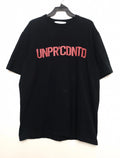 Unprecedented UPDT Brand T-Shirt Streetwear Front and Back Print Size L