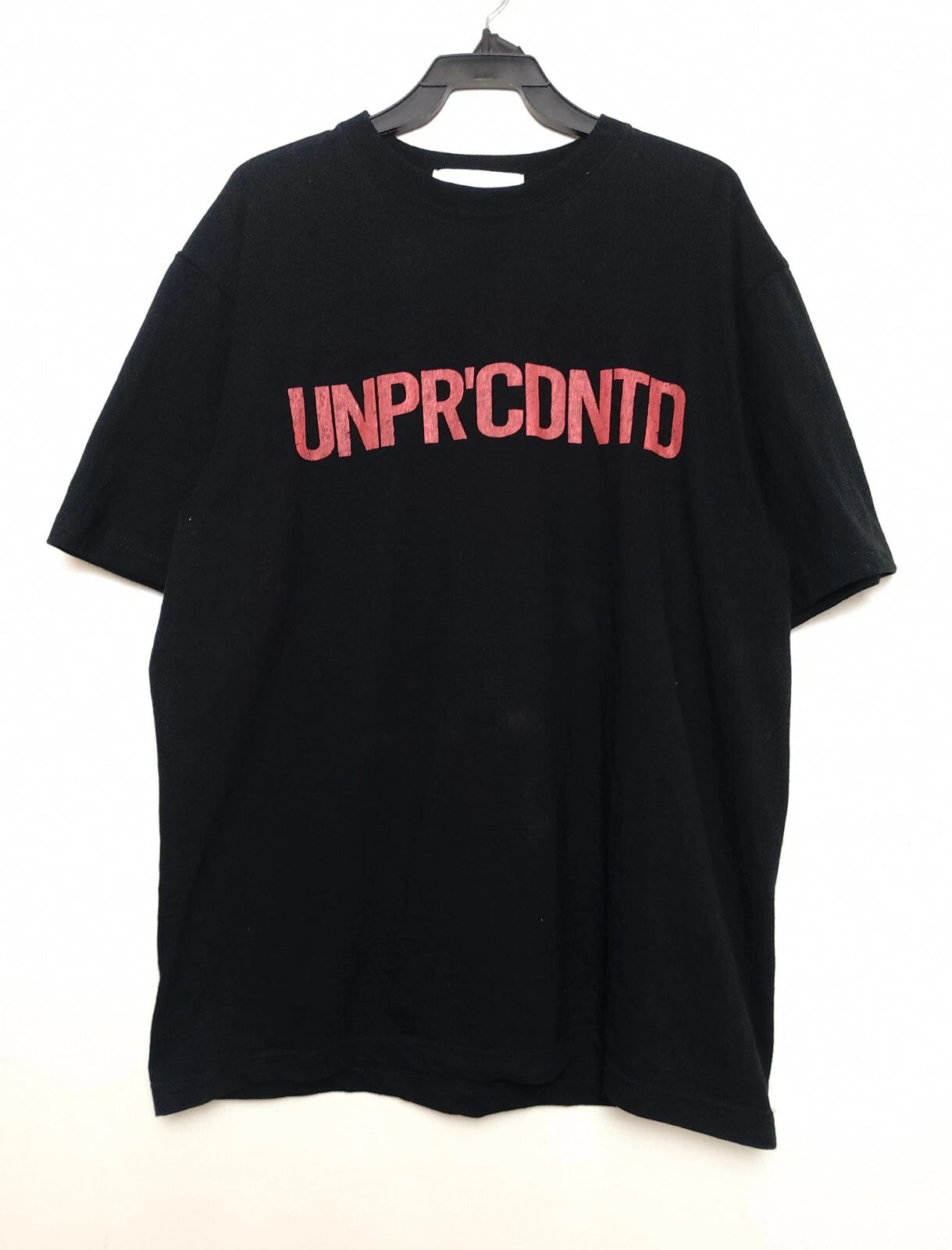 Unprecedented UPDT Brand T-Shirt Streetwear Front and Back Print Size L