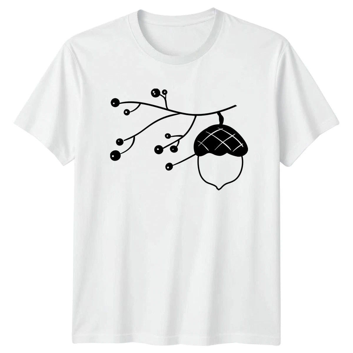 Acorn T-Shirt Botanical Nature Gift For Him And Her