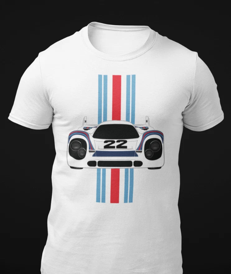 917 Racing Stripes Short-Sleeve Unisex T-Shirt
