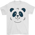 A Cute Panda Bear Face Mens T-Shirt 100% Cotton