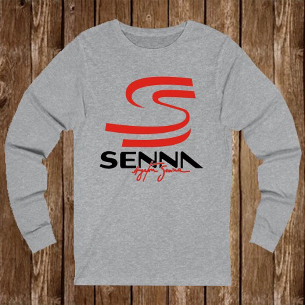 Ayrton Senna Grey Size S-2XL
