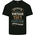 Premium Vintage 45th Birthday 1981 Mens Light Cotton T-Shirt