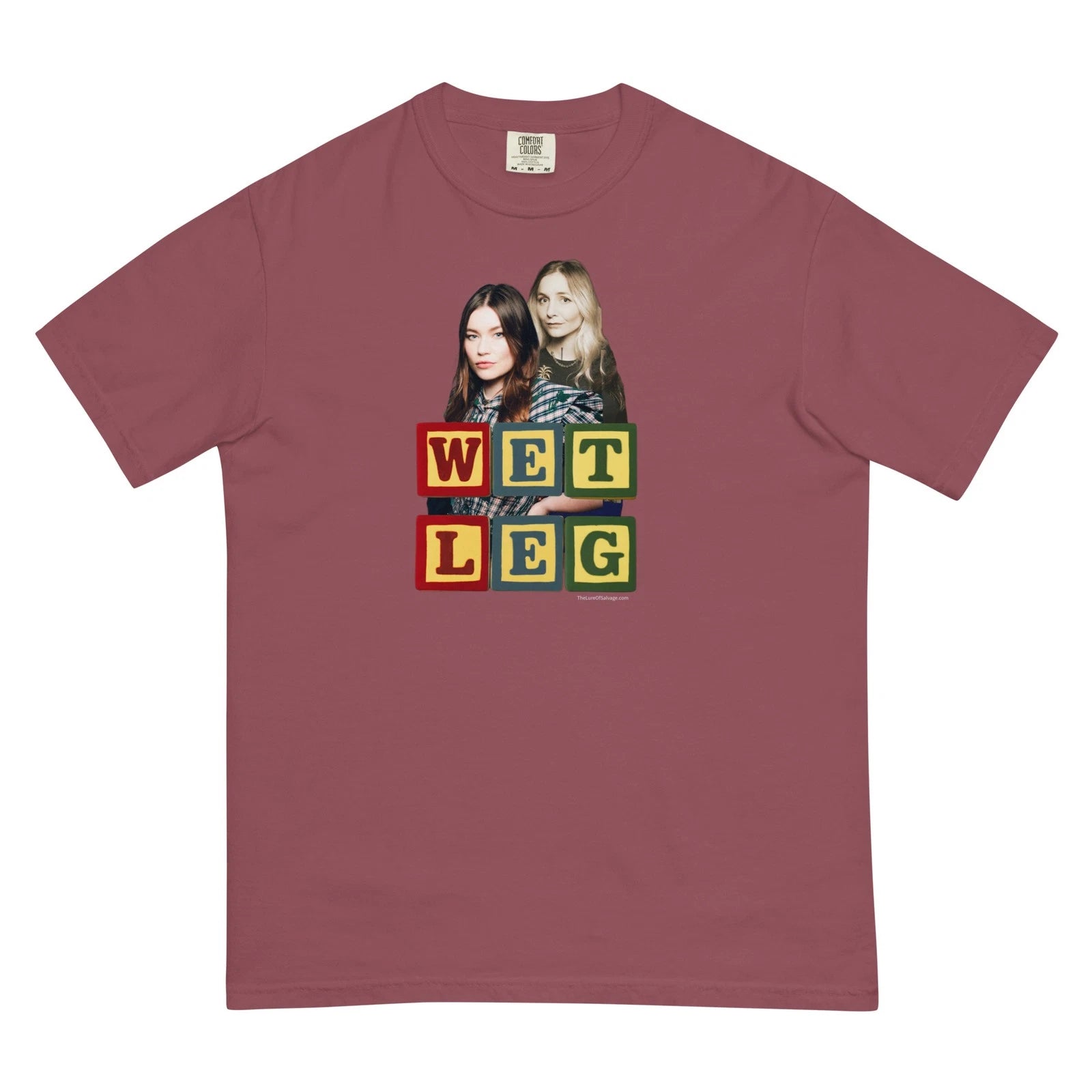 British Band Wet Leg Unisex garment-dyed heavyweight t-shirt