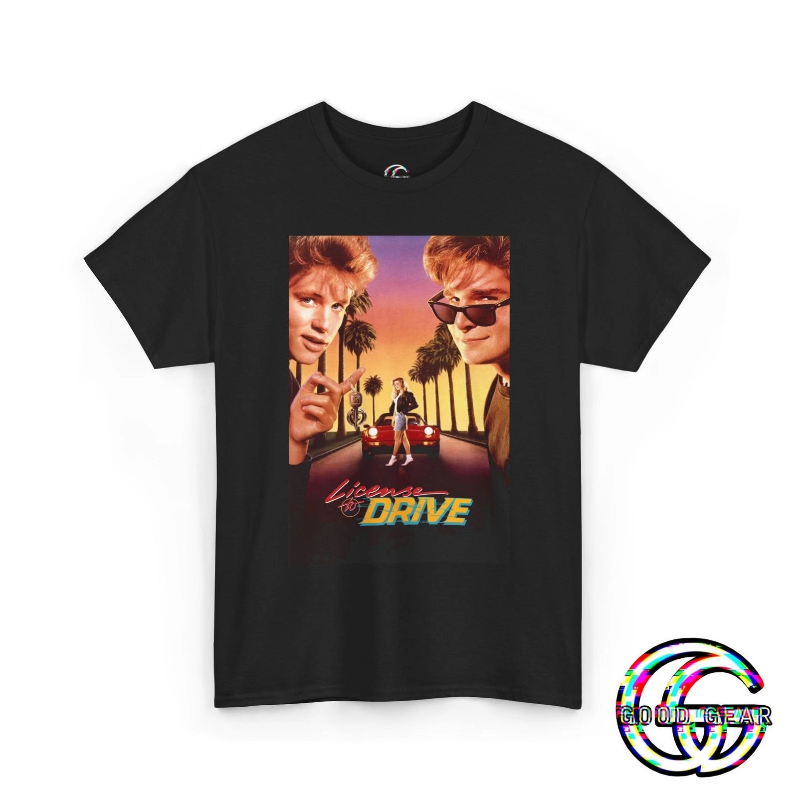 License To Drive Movie Poster Retro T-Shirt For Men & Women