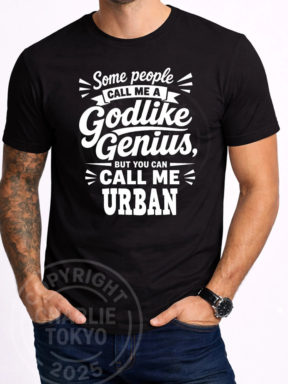 Funny Urban Men's T-Shirt Gift Birthday Leaving Present