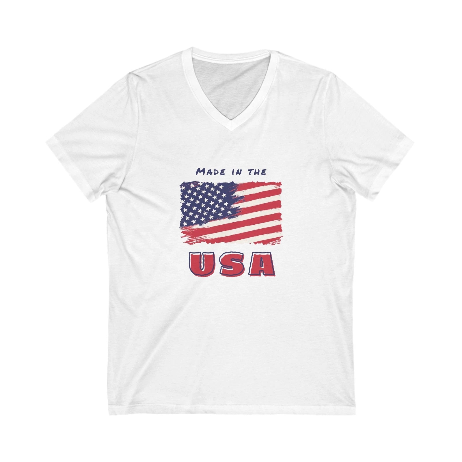 Comfort fit made in the USA V-Neck Tshirt
