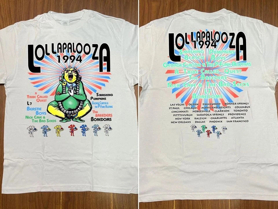 Lollapalooza Tour 1994 T-Shirt, Lollapalooza Music Festival Shirt, Tribe Called