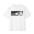 KASSO skateboarding guy Unisex Oversized Boxy Tee