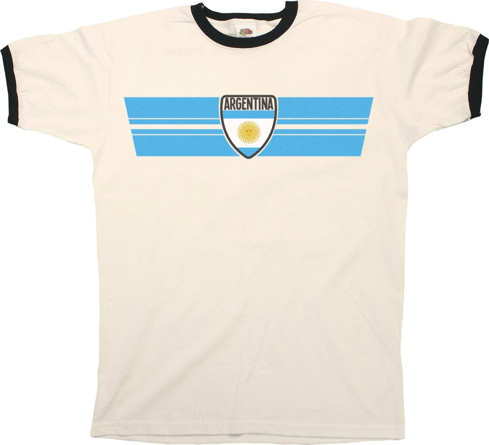 ARGENTINA Football T-Shirt Unisex World Cup 2026 Kit Jersey Retro Strip  Flag