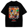 Xanax Anxiety Has Many Faces T-Shirt Vintage AD Retro Custom Graphic Tee