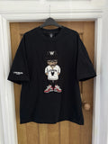 LifeWork Hideaway Korea Men’s Black Dog T Shirt Size Large Fashion Bape Street