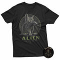 Alien Short Version Cat Sci-Fi Horror Parody Funny T-Shirt