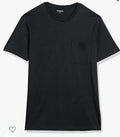 Goodthreads Men's Slim Fit Short Sleeve Black Crew Neck XXL - NWT  "A"
