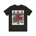 Stylish Tattoo-Inspired Unisex Tee, Gothic Heart Shirt, Unique Gift for [...]