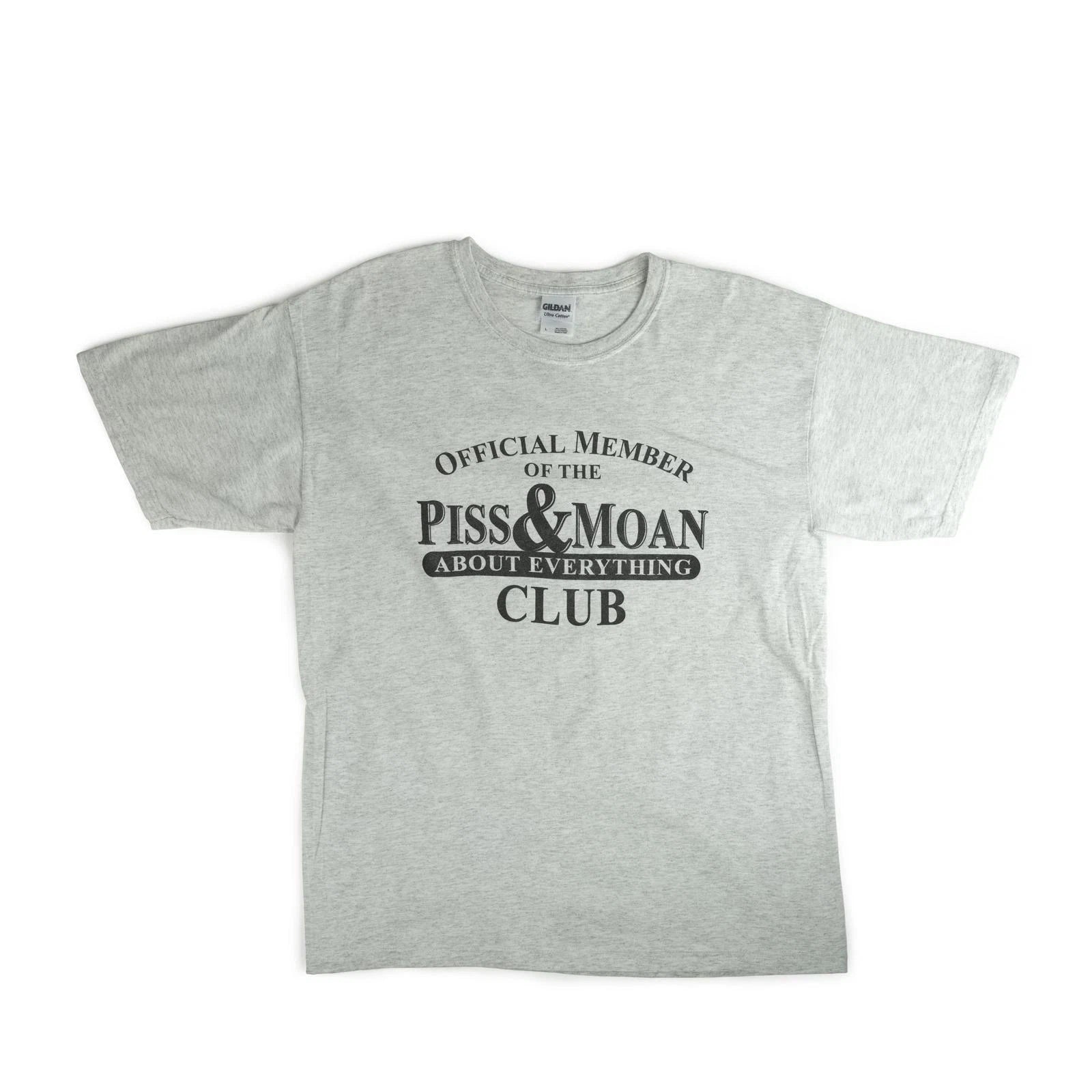 Vintage 2000's Piss & Moan Member Tee Shirt Vtg y2k 2000s Funny Humor Gildan