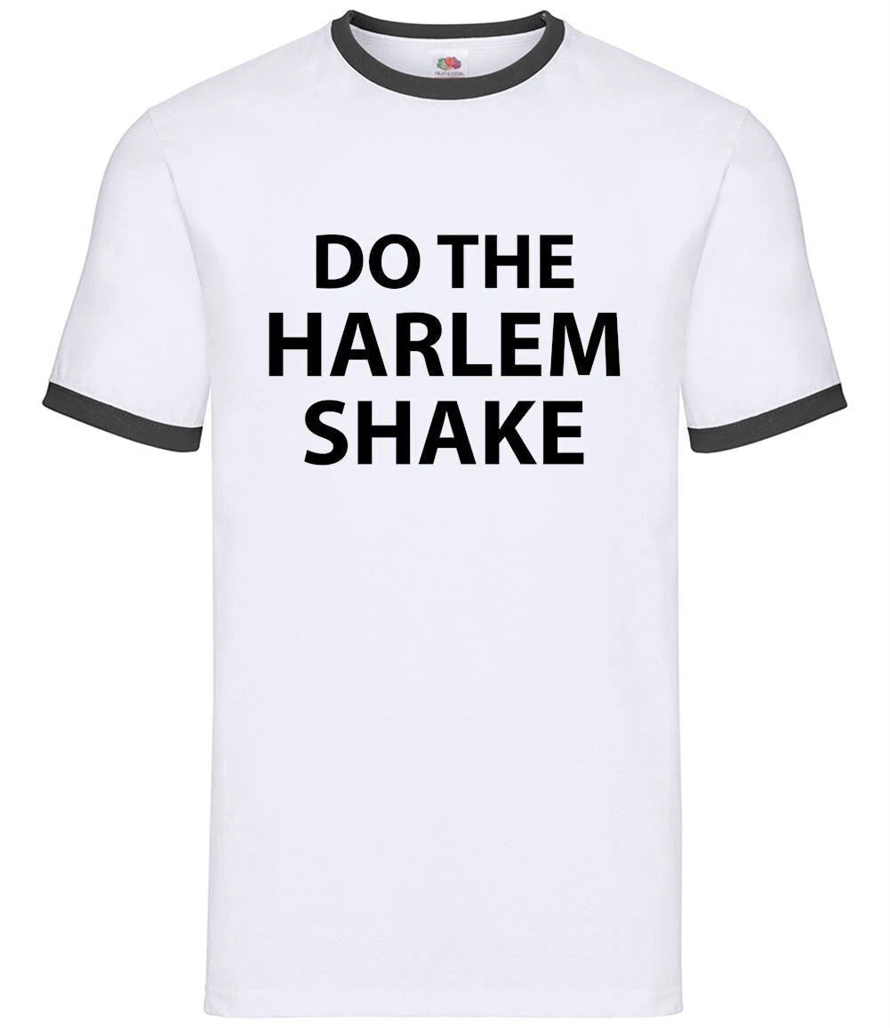 Do the Harlem Shake - Mens Ringer - Funny Meme Internet Dance Dancing