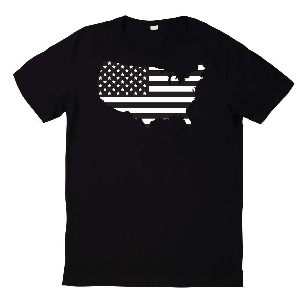 Cool USA with America Flag T-Shirt United States America Shirt