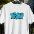 Unfollow Typography Graffiti Unisex Tee, Oversized Box Shirt