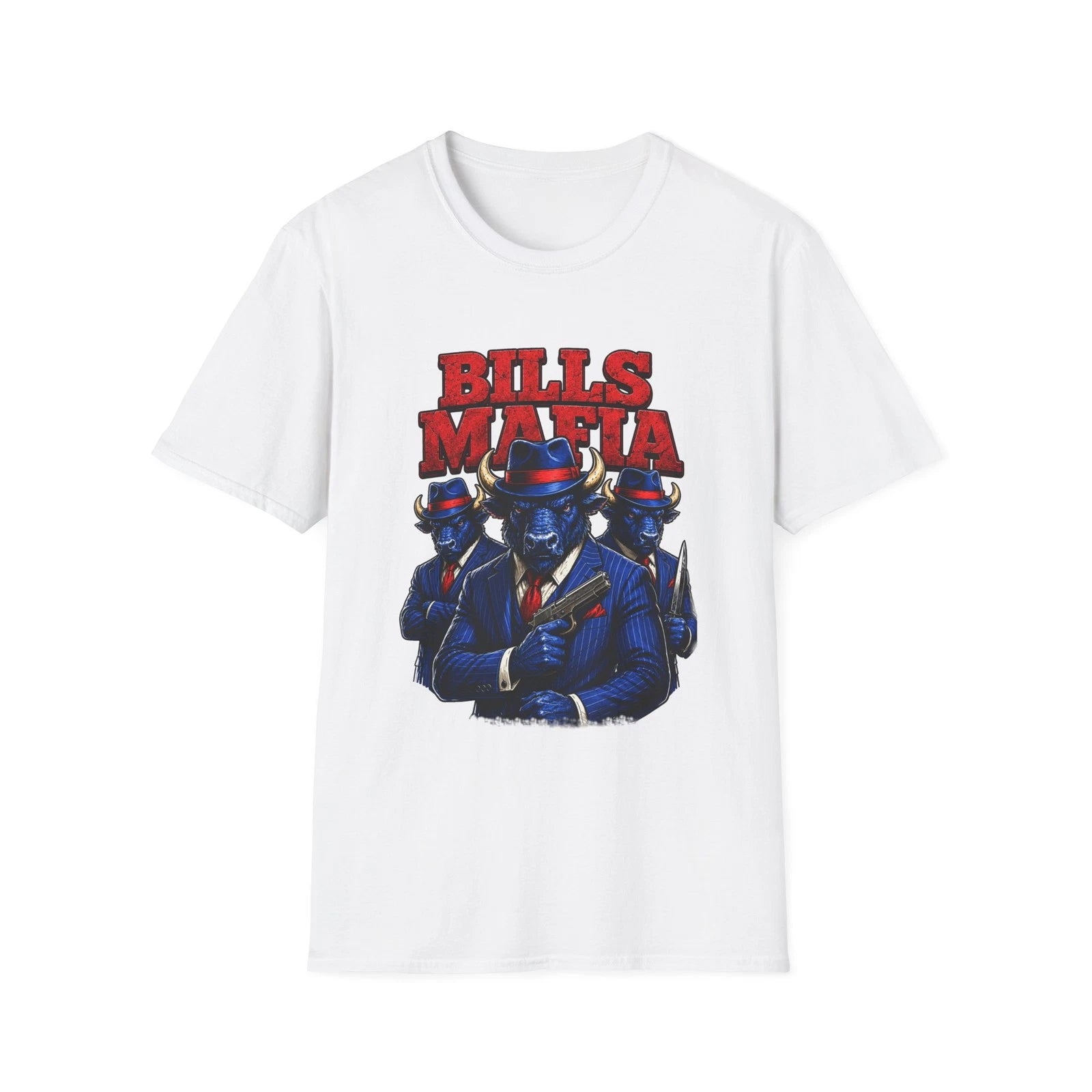 Bills Mafia Gangsters T-Shirt, Buffalo Football Fan Shirt, Unisex Tee, Sports