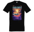 Men's T-Shirt Palma de Mallorca Motif Logo Beach Holiday Summer Colourful Sun Fun