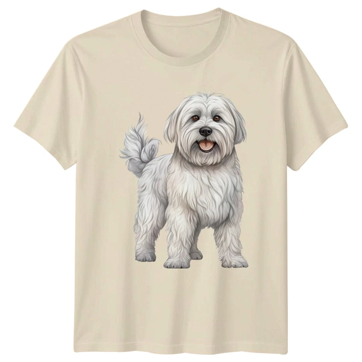 Maltese Dog Lovers Animals Graphic Tee Mens Womens Unisex T-Shirt