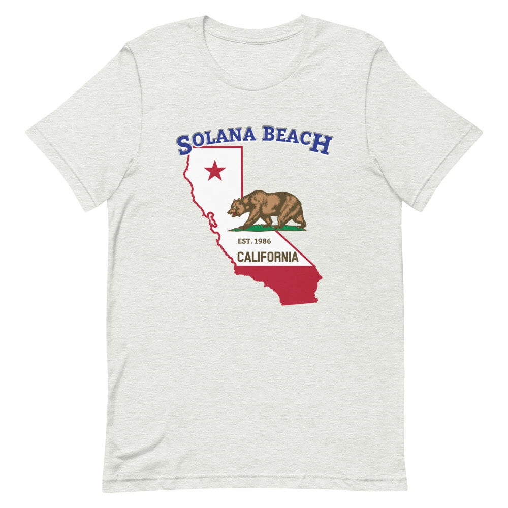 Solana Beach California Home Town Pride Native City-State Souvenir Tee T-Shirt