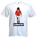 Banksy George Best T-Shirt - Man United MUFC Urban Art - Sizes S-XXXL