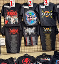 Tesla Band T-Shirt Concert Tour Dates Photo Graphic 2 Sided, reprinted