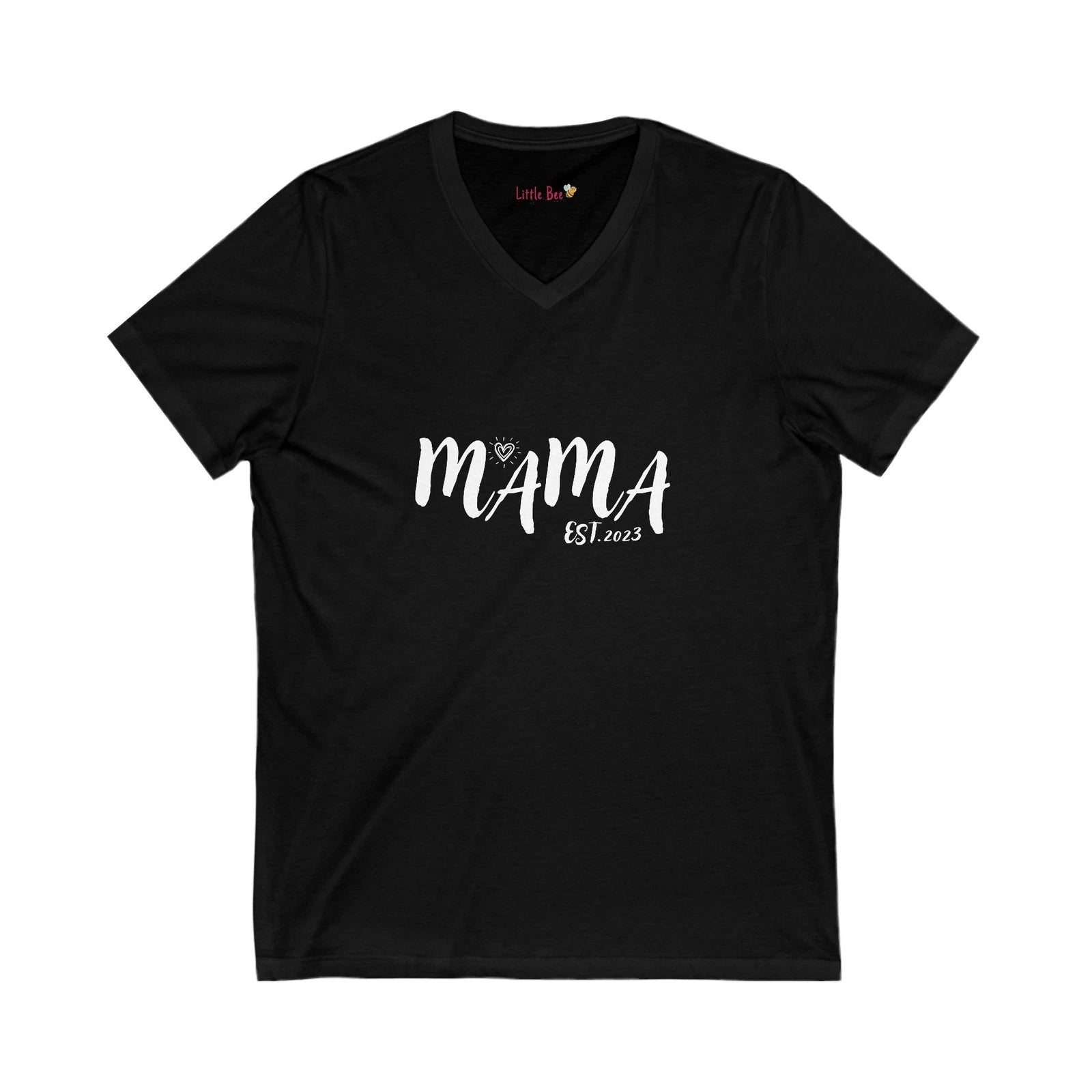 Cute Mama EST. 2023 V-Neck Tee