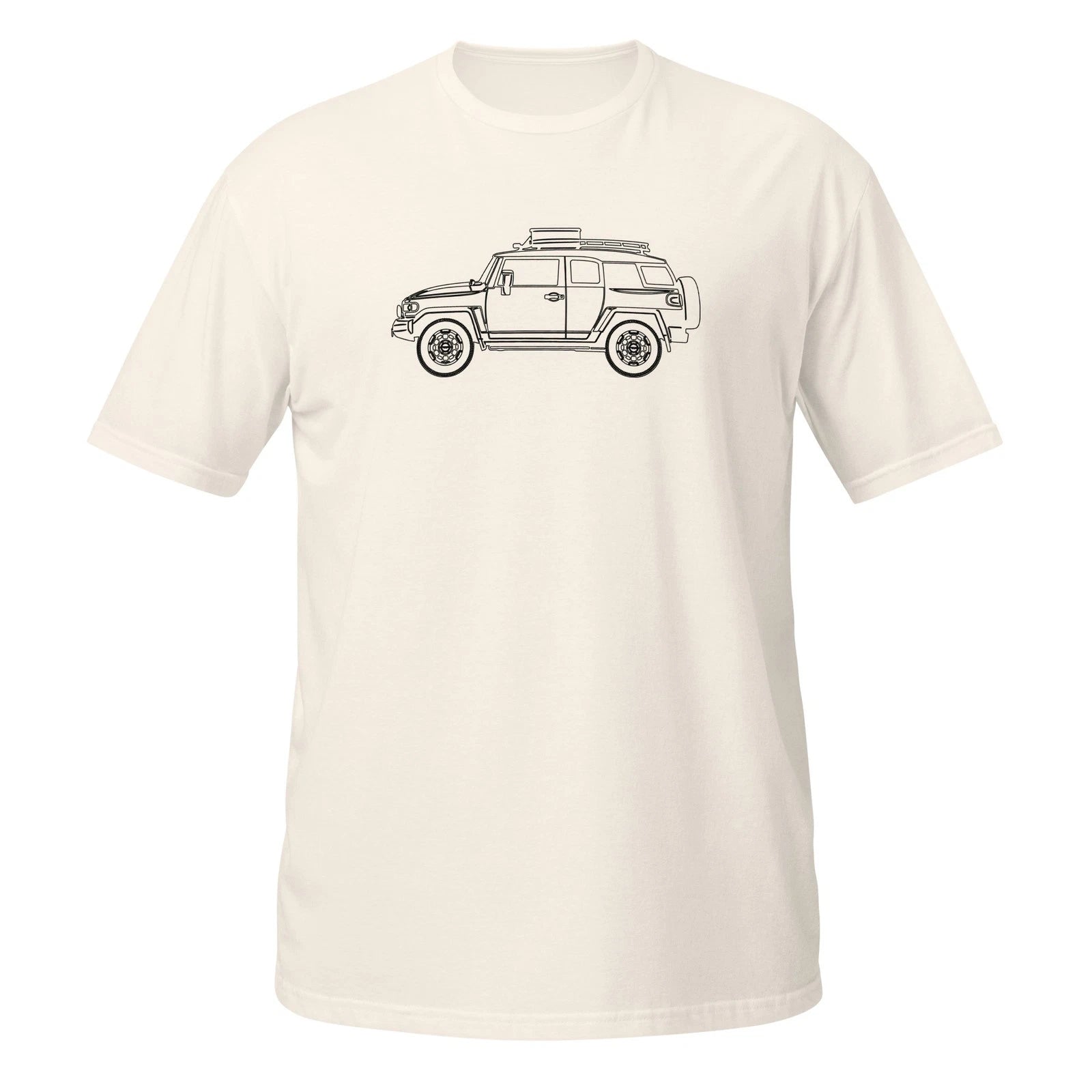Comfy T-Shirt For Toyota FJ Cruiser SUV Car Lovers Birthday Gift Stylish Tee