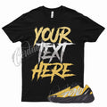Black CUSTOM T Shirt for YZ 700 MNVN Honey Flux Yellow Metallic Silver 350