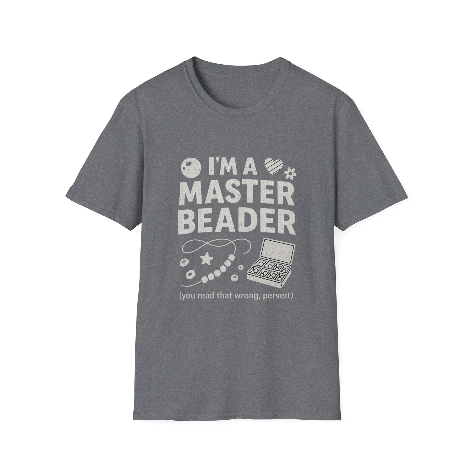 Funny Beading T-Shirt, Master Beader Gift, Crafting Apparel, Unisex Tee, [...]