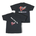 Vintage 90s Y2K Jesus Loves You Teens for Christ Double-Sided Black T-Shirt L/XL
