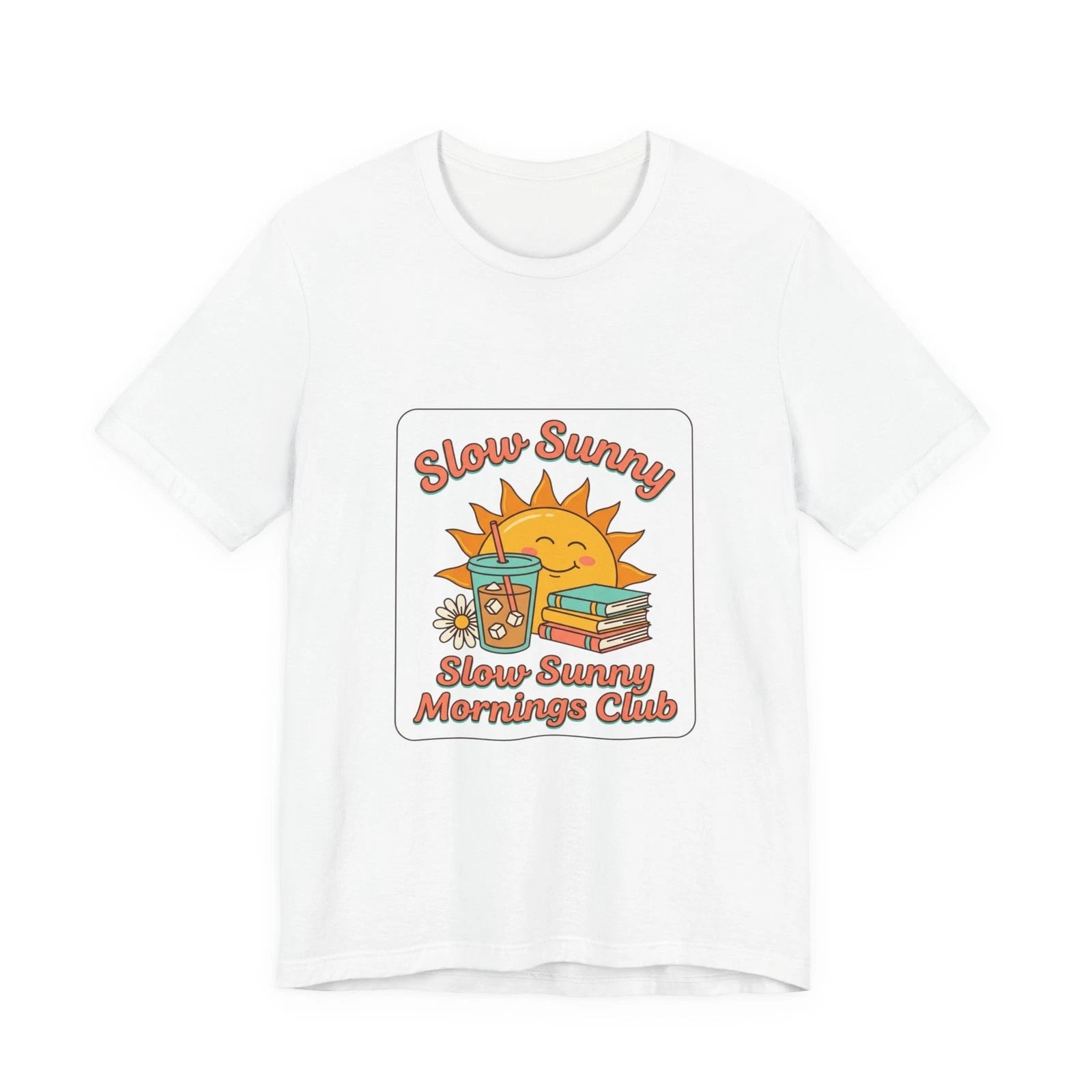 Slow Sunny Mornings Tee | summer aesthetic, coastal vibes