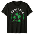 Meditate Anywhere T-Shirt Stylish Yoga Meditation Birthday Gift For Him And Her