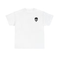 Skull Heavy Cotton Tee Edgy Streetwear Fashion Gift Halloween, Grunge, Goth Gift