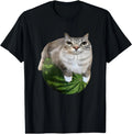 Watermelon Cat Silly Cat Meme T-Shirt