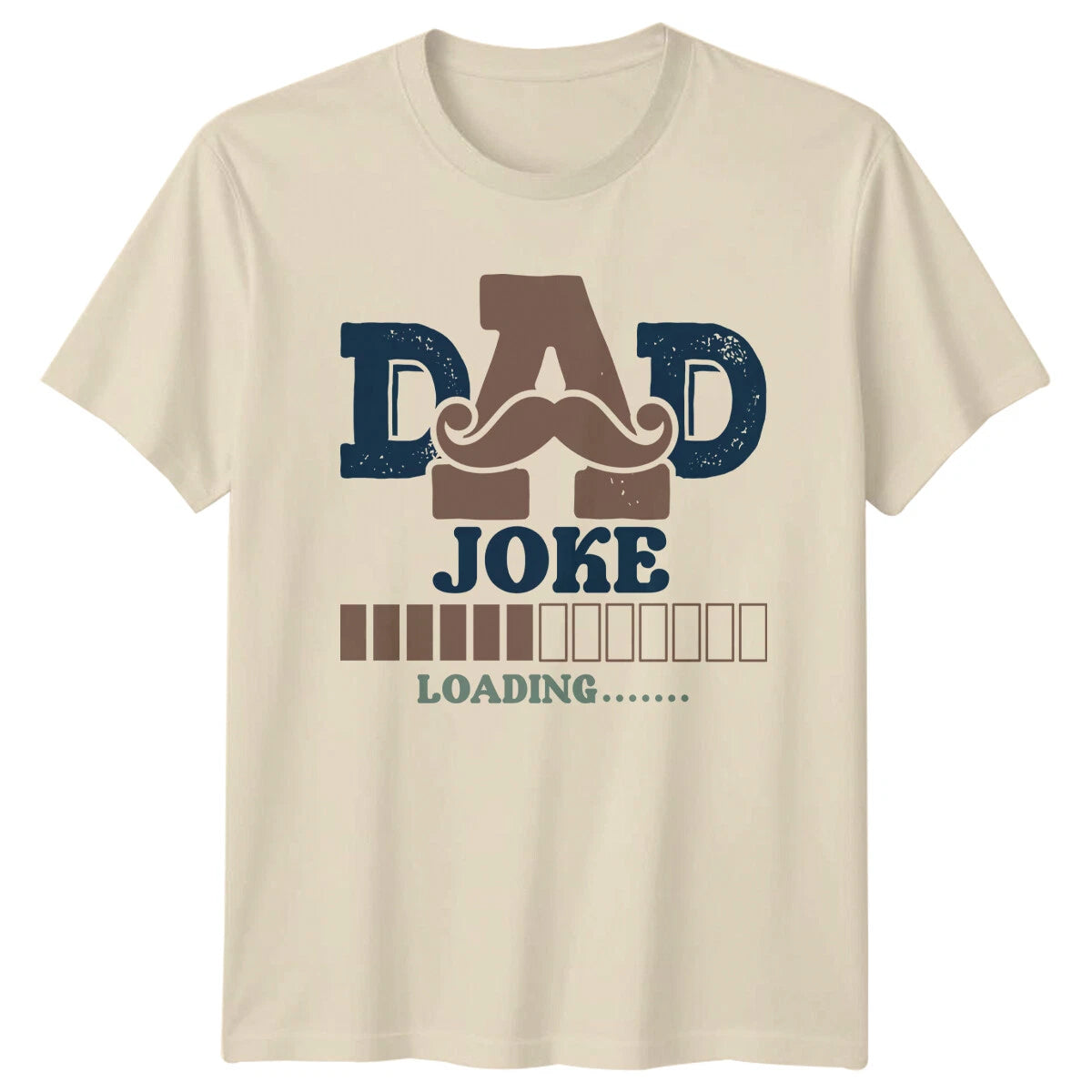 Dad Joke Loading T-Shirt Funny Fathers Day Tee Gift