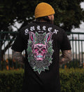 SULLEN CLOTHING  SKULL BUNNY EASTER BLACK PREMIUM T-SHIRT