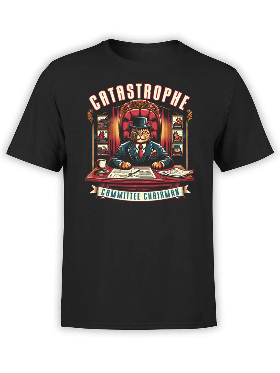 FANTUCCI Cats T-Shirt Collection | Catastrophe Committee T-Shirt | Unisex