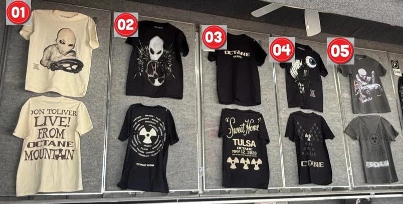 Don Toliver Octane Tour Merch Tee, T-shir reprint