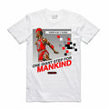 NEW Streetwear on Demand MJ ONE GIANT STEP WHITE Tee Shirt SM-3XL MADE IN USA